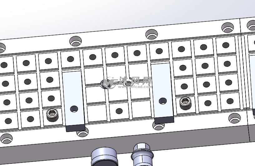 cnc真空吸盘设计 - 液压及气动元件图纸 - 沐风网