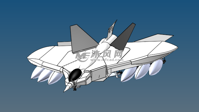 前瞻四代舰载机图