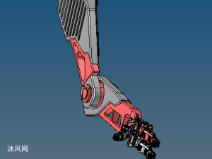 機械手臂模型圖3d設計