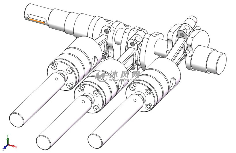 柱塞泵连杆机构