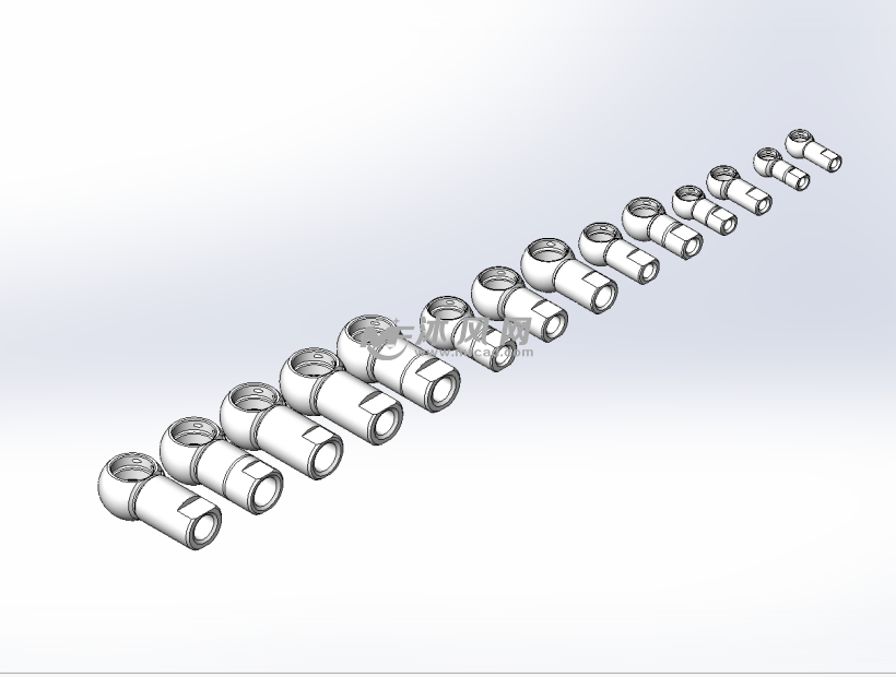 14款鱼眼球形关节轴承连杆