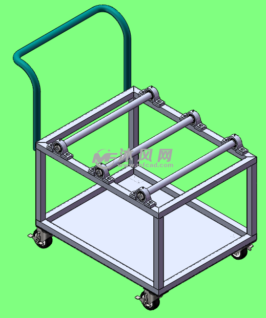 滚筒小推车设计