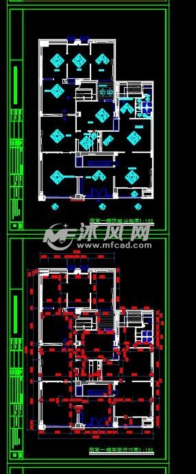 大型傢俱體驗館裝修施工圖