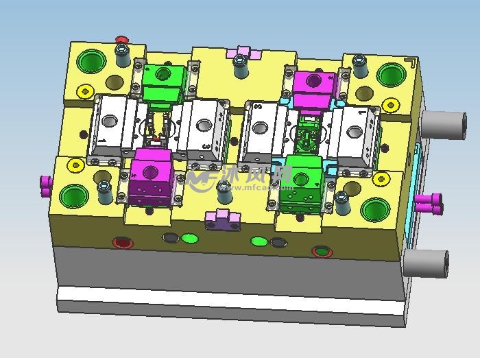 澳规插头模具图