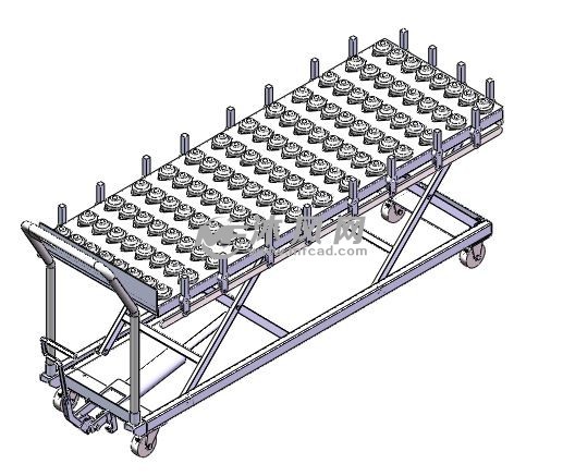 移动升降平台设计 - 输送和提升设备图纸 - 沐风网