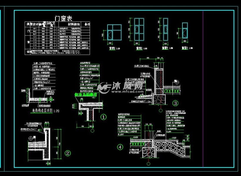 某砖混砌体大门结构施工图