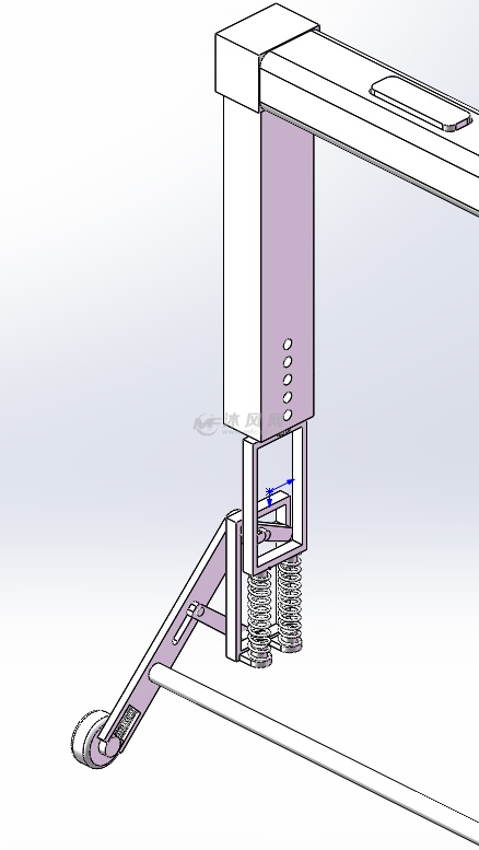 箱包的高强度抗压拉杆