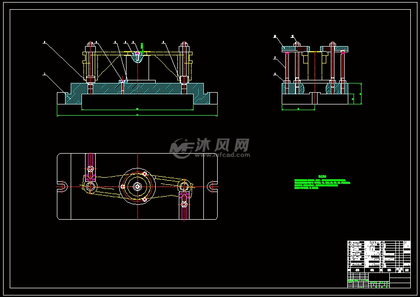 831006拨叉铣φ75下端面夹具设计