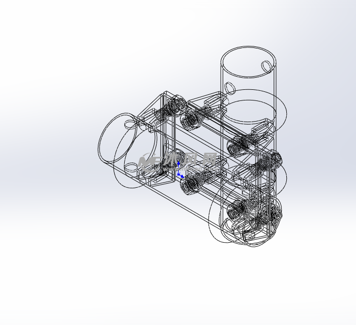 线框图图纸参数图纸id: 1060676图纸格式:step图纸版本:solidworks