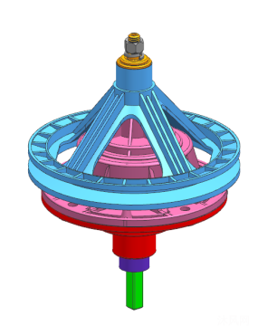 指尖陀螺图纸下载_指尖陀螺免费图纸,设计模型大全 - 沐风网