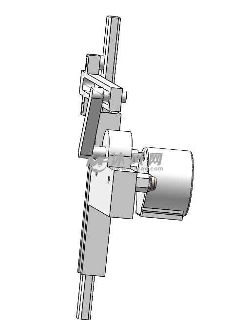 正弦机构-侧视图2