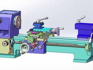 小型车床溜板箱