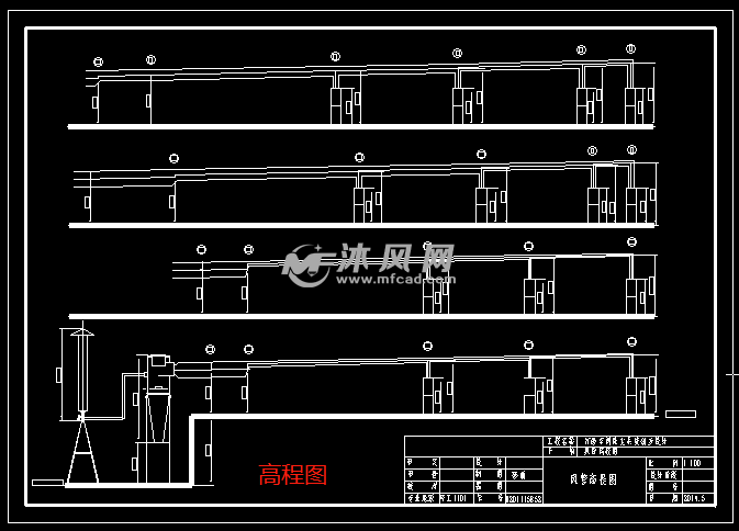 工程制图高程图怎么画图片