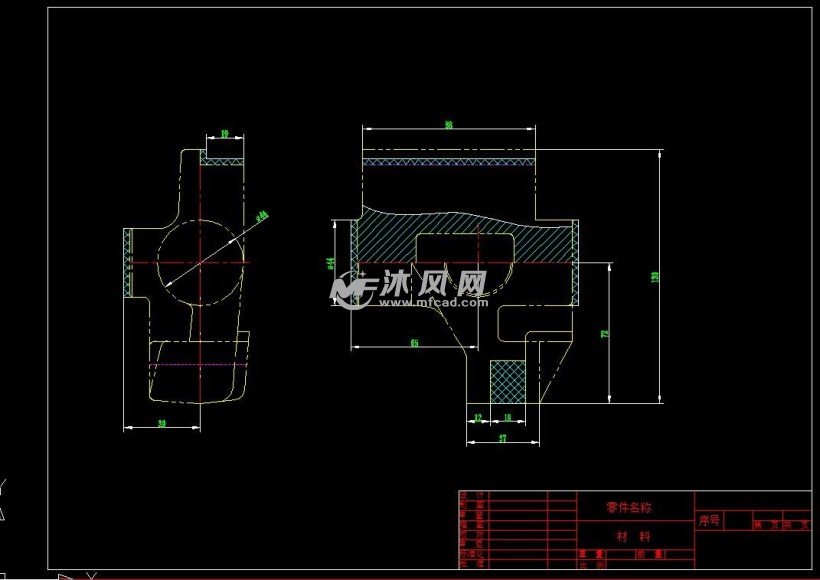 力較小,因此不在採用其他的輔助定位,開口墊圈的壓緊力即可以滿足要求