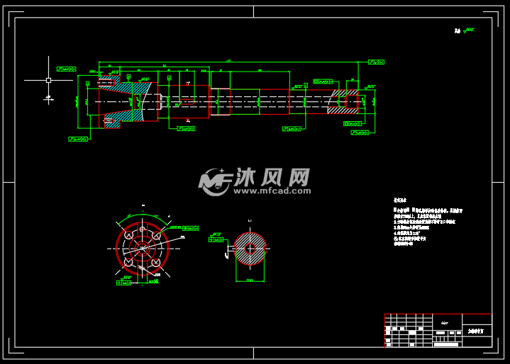 x62w铣床主轴加工工艺规程及夹具设计- 设计方案图纸 - 沐风网
