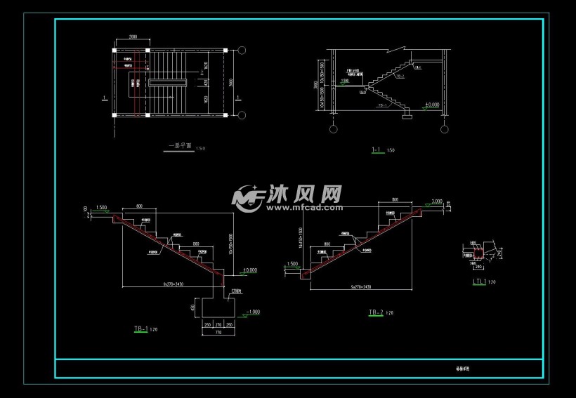 樓梯詳圖