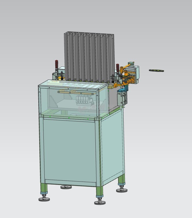 弹匣式送料机构