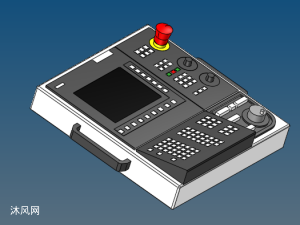 数控操作系统面板 机床附件图纸 沐风网