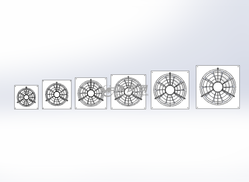 6款工业高性能轴流风机