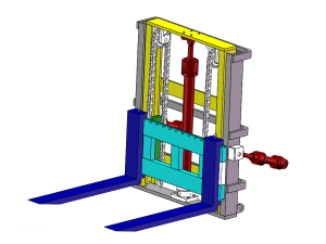 叉车标准模型简洁版(装配用)
