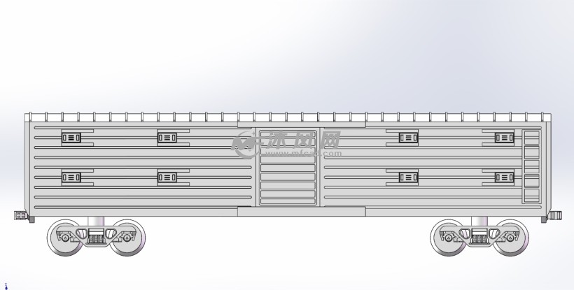 p60棚车模型