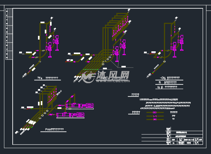加药计量泵管道系统图