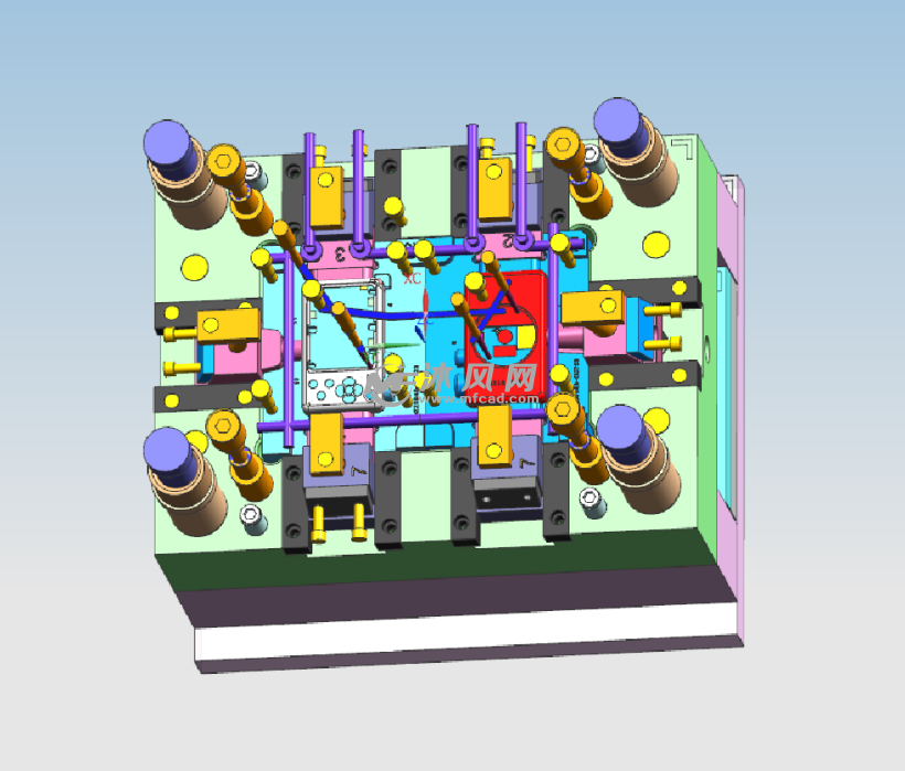儿童游戏机的模具