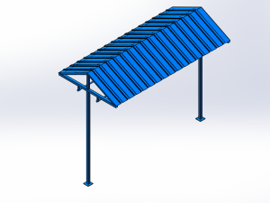 凉茶亭,吸烟亭 - 建筑模型图纸 - 沐风网