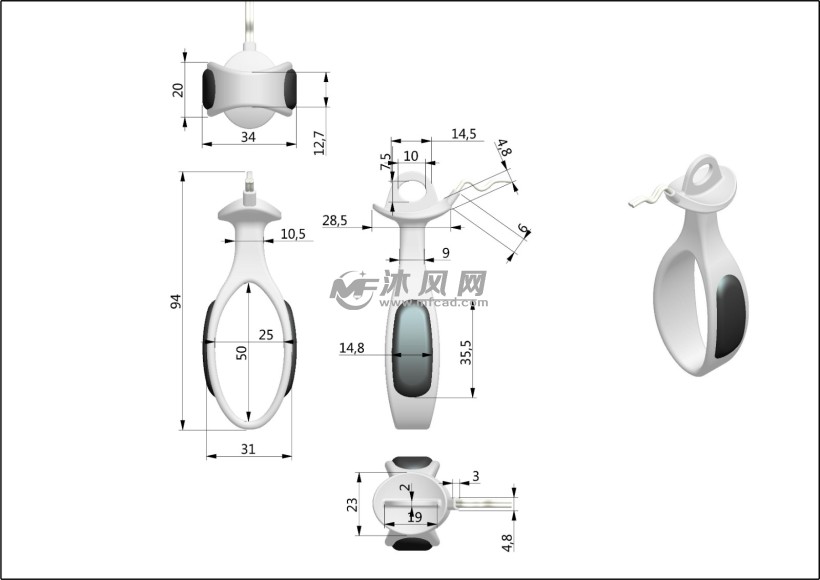 电极棒设计结构