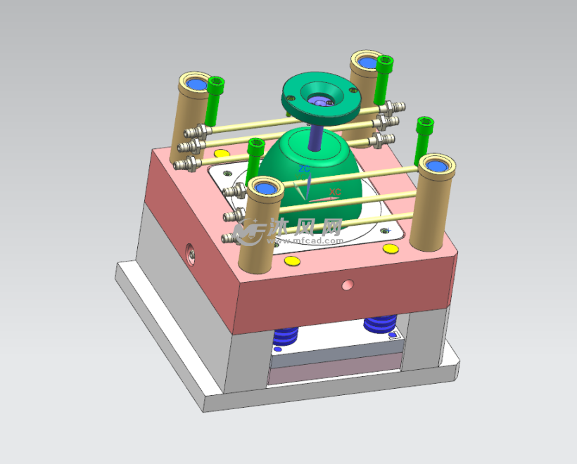 塑胶碗的注塑模具设计