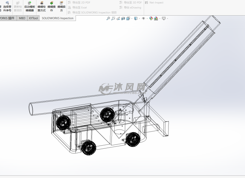 帶外部冷卻系統的消防機器人設計模型