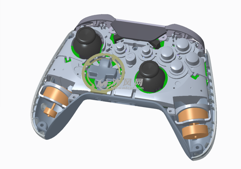 游戏手柄内部结构支架