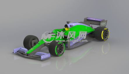 迈凯伦一级方程式赛车 - 专用车图纸 - 沐风网