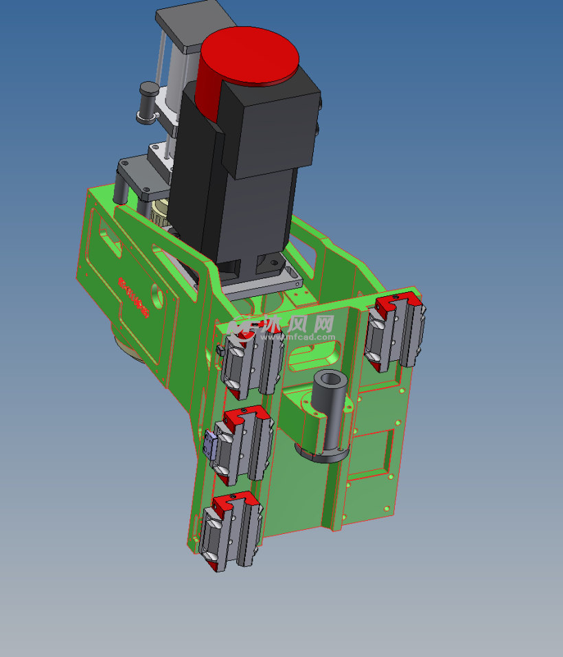 l1160-立式加工中心主轴箱