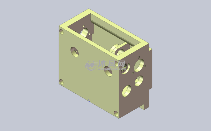 小型车床进给箱