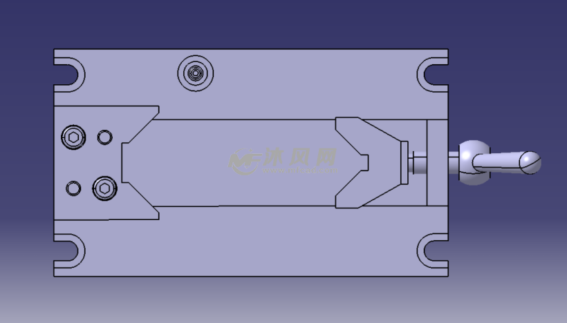 v型块夹具体