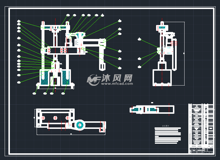 小型生化分析仪自动进样系统设计 - 医疗设备图纸 - 沐风网