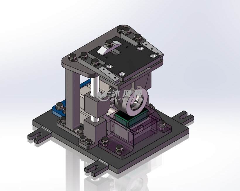 kcsj04钻12孔专用夹具
