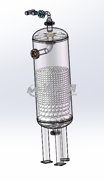 dn800粗滤过滤器 - 污水处理设备图纸 - 沐风网