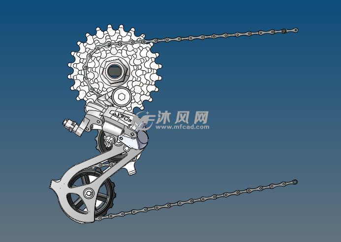 自行车变速器设计图