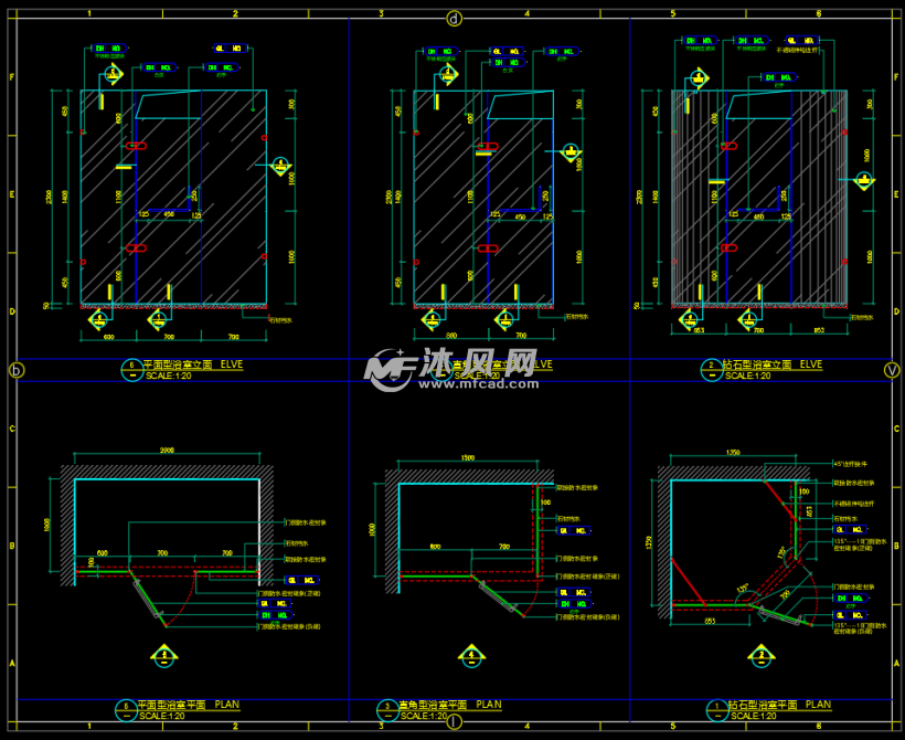 衛生間玻璃隔斷門