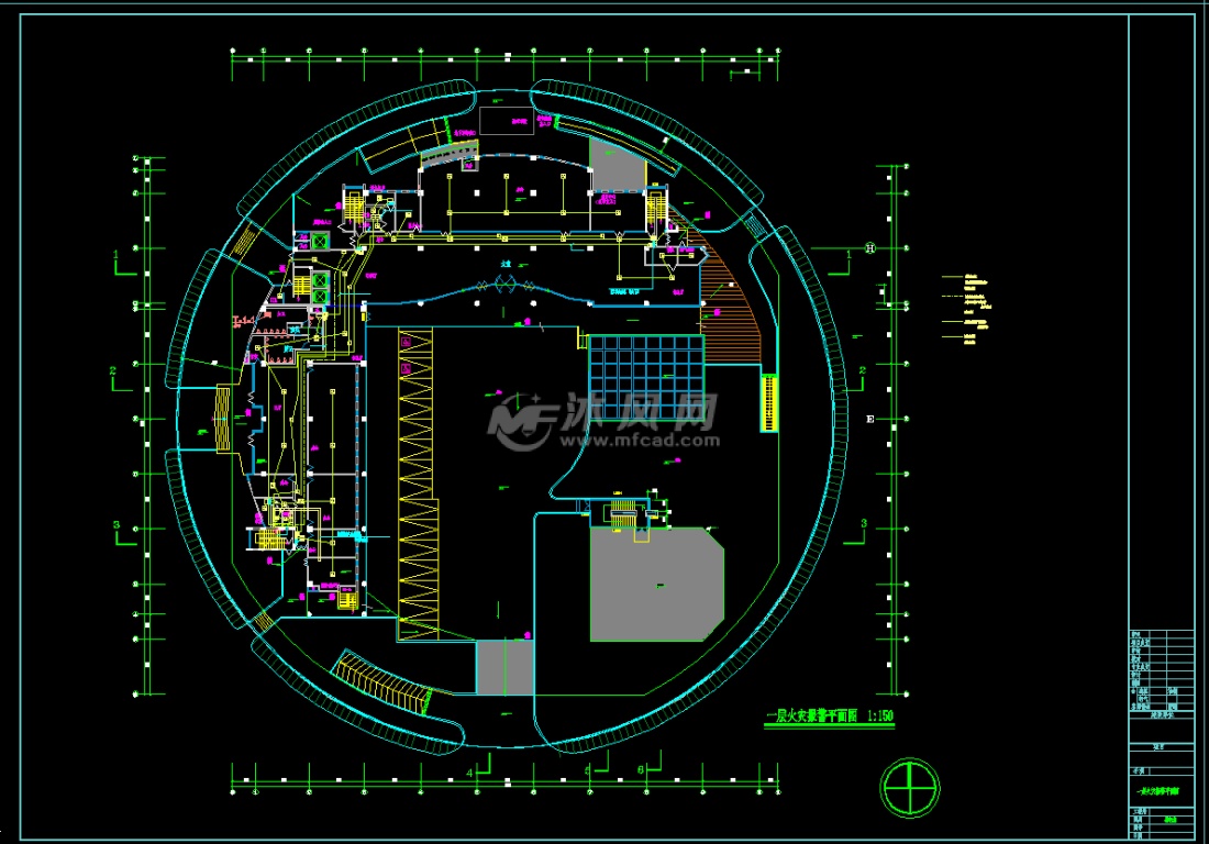 上海6层商业大厦强弱电电气甲级设计院- 电气工程图纸 - 沐风网