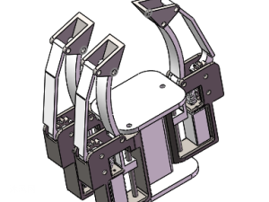 机械手柔性装配夹爪