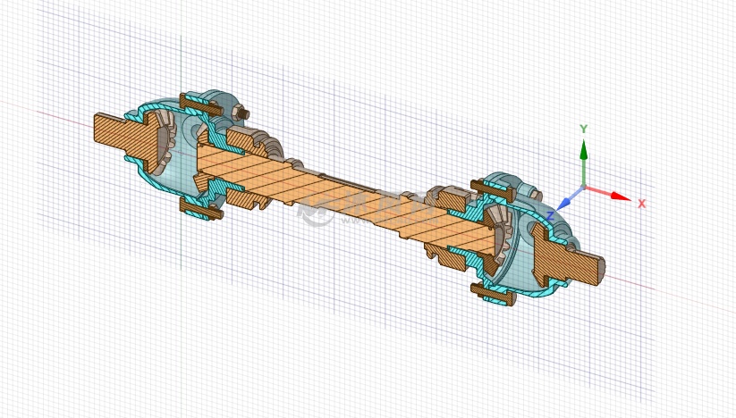 左右侧车轮差速器
