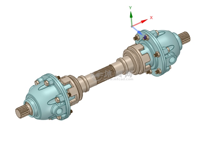 左右侧车轮差速器