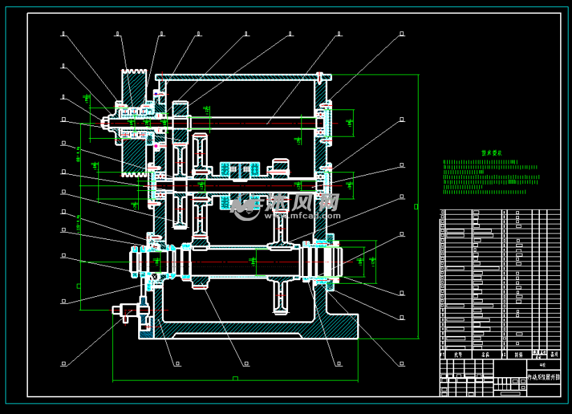 数控车床主传动系统的设计- 设计方案图纸 - 沐风网