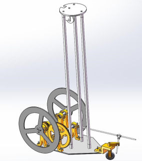 无碳小车无重力小车图纸合集的封面图