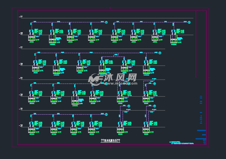 地下车库压力排水系统图