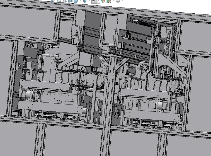 pcb上下料点胶自动线
