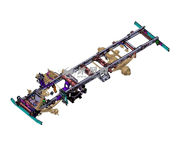 纯电动卡车底盘